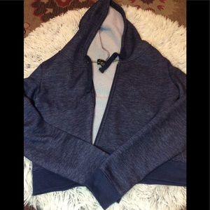 Blue Cropped Sweaters